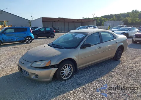 2002 Chrysler Sebring Lx/Lx Plus from USA, damaged, VIN 1C3EL46XX2N244080